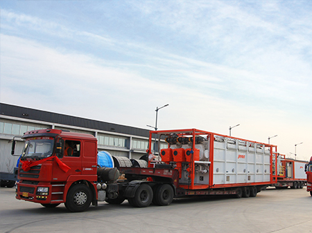 Jereh Environment Delivered Sets of Equipment for Oilfield Waste Treatment