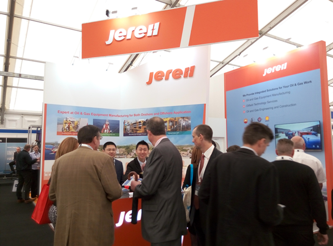 Jereh Group Debuts at 2015 SPE Offshore Europe Conference