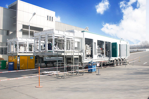 Jereh Developed Truck Mounted Electric-driven Screw Compressor Package