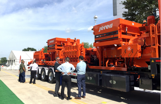 Jereh Unveiled New Electric Fracturing Solution at OTC 2019